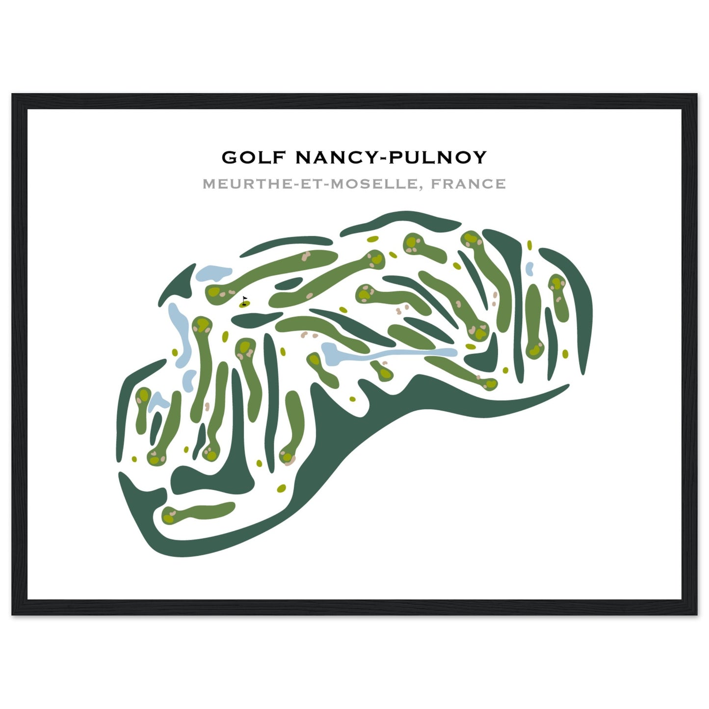 Poster Golf Nancy-Pulnoy