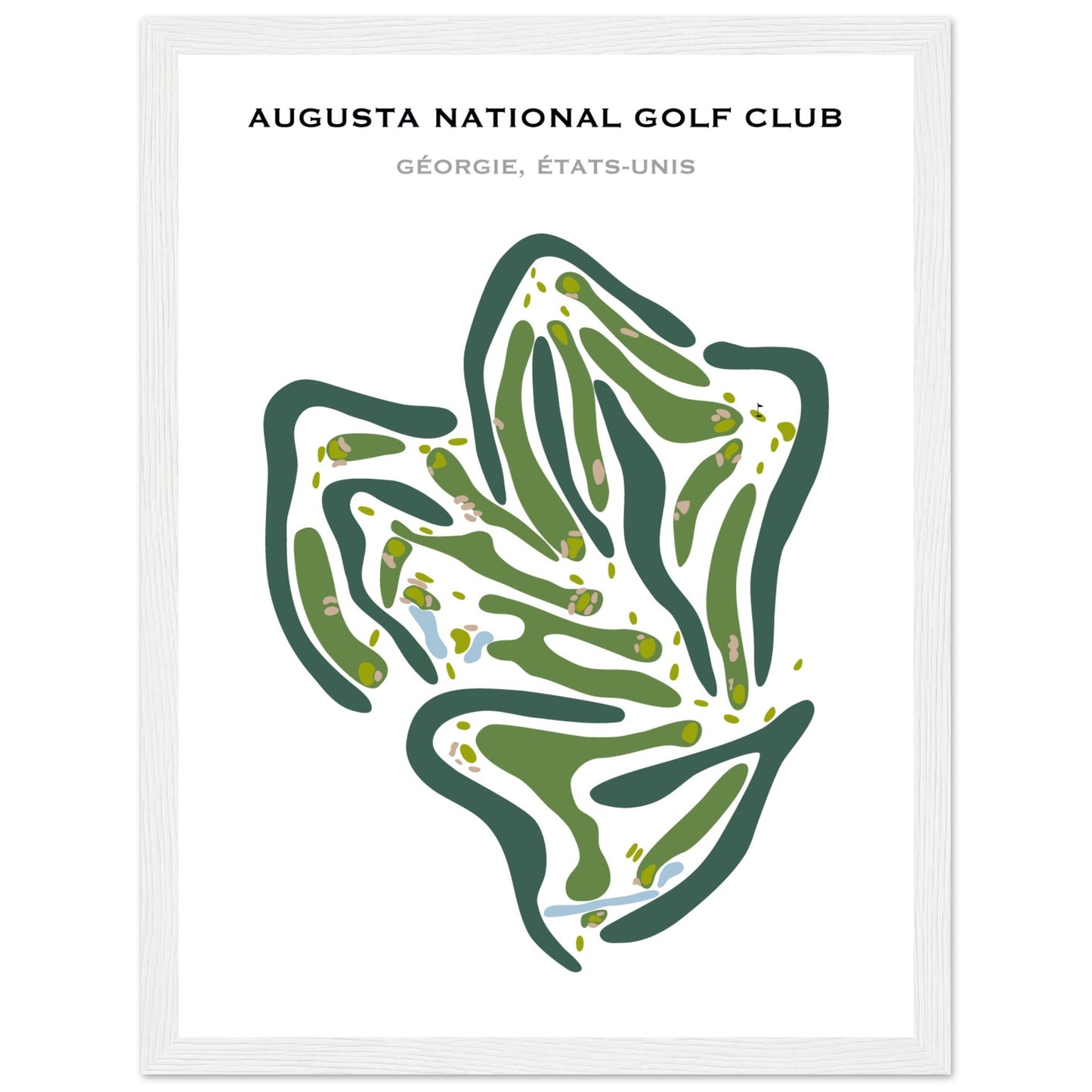 Poster Golf Augusta